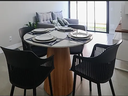 Apartamento Garden Mobiliado com Amplo Terraço Privativo - 2 Dormitórios 1 Suíte - Apartamento em Ingleses do Rio Vermelho, Florianópolis - Foto 2