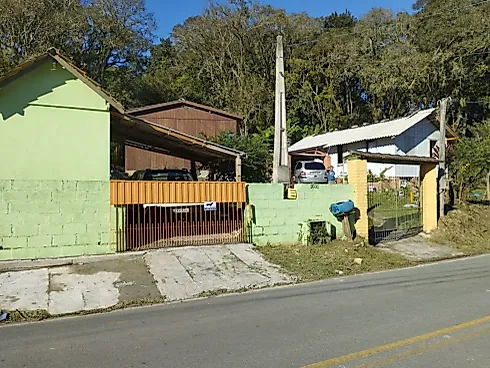 Terreno Rural com 1060m², com 2 Casas 35m² Cada uma Independente, Poço Artesiano, Ratones. - Terreno em Ratones, Florianópolis - Foto 2