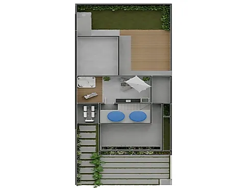 Casa Geminada 2 Suítes, 170m² - Loteamento Villa Pamplona - Casa em Rio Tavares, Florianópolis - Foto 5