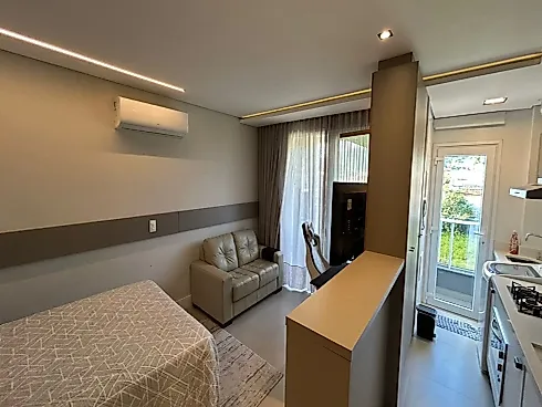 Studio Mobiliado no Live Office & Residence - Campeche - Studio em Campeche, Florianópolis - Foto 2