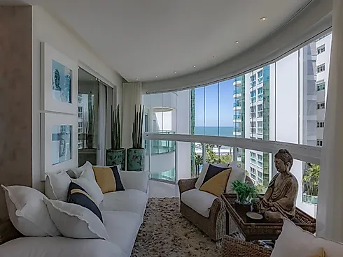 Apartamento Frente Mar Pronto Pra Morar! com 3 Suítes e 4 Vagas de Garagem na Praia Brava - Itajaí - Foto 22
