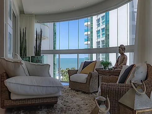 Apartamento Frente Mar Pronto Pra Morar! com 3 Suítes e 4 Vagas de Garagem na Praia Brava - Itajaí - Foto 24