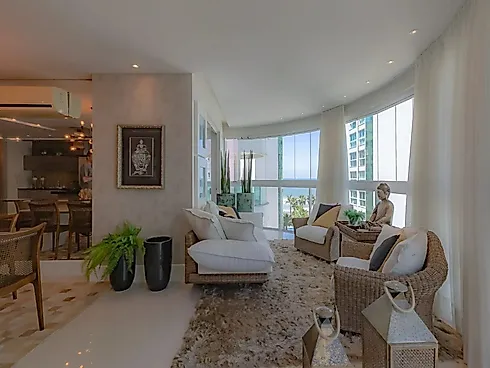 Apartamento Frente Mar Pronto Pra Morar! com 3 Suítes e 4 Vagas de Garagem na Praia Brava - Itajaí - Foto 25