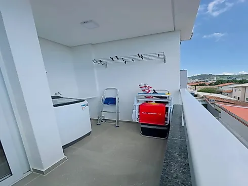 Apartamento com 2 Dormitórios sendo 2 Suítes e 1 Vaga de Garagem em Florianópolis/SC - Foto 6