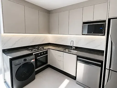 Apartamento 2 Dormitórios (1 Suíte), Vista Mar e Móveis Planejados no Ipiranga, São José - Apartamento em Ipiranga, São José - Foto 2