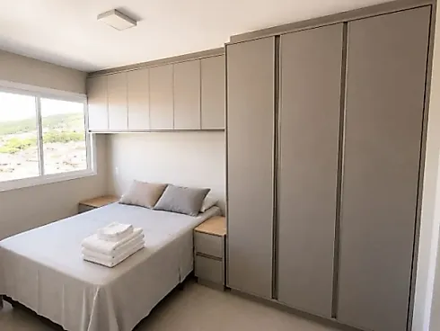 Apartamento 2 Dormitórios (1 Suíte), Vista Mar e Móveis Planejados no Ipiranga, São José - Apartamento em Ipiranga, São José - Foto 5