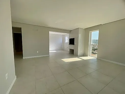 Apartamento Frente Mar com 3 Dormitórios sendo 1 Suíte e 1 Vaga em Navegantes/SC - Apartamento em Gravatá, Navegantes - Foto 2