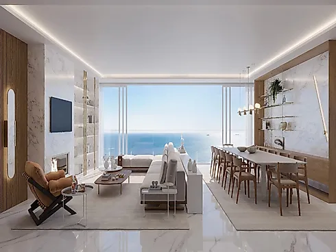 Apartamento de Alto Padrão com 4 Suítes e 4 Vagas de Garagem na Beira Mar de Balneário Camboriú/SC - Apartamento em Centro, Balneário Camboriú - Foto 1