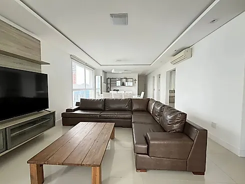 Apartamento Vista Mar com 3 Dormitórios sendo 2 Suítes e um Dormitório com 2  Vagas em Piçarras SC - Apartamento em Centro, Balneário Piçarras - Foto 3