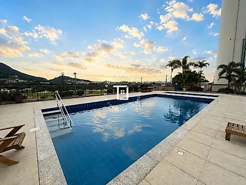 Apartamento 2 Quartos 45m² com Piscina - Caminho Novo - Apartamento em Caminho Novo, Palhoça - Foto 1