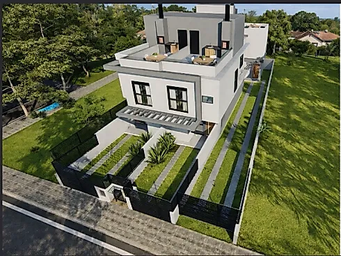 Casa 2 Dormitórios sendo 2 Suítes e Terraço no Campeche - Casa em Campeche, Florianópolis - Foto 2