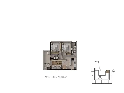 Apartamento em Ingleses, Florianópolis