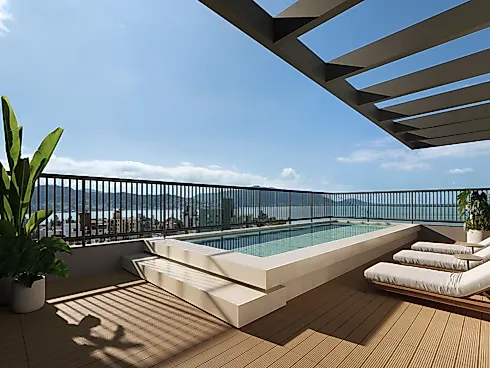 Apartamento 2 Quartos 64m² no Elementos da Terra - Coqueiros - Apartamento em Coqueiros, Florianópolis - Foto 1