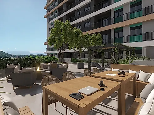 Apartamento 2 Quartos 68m² 1 Suíte Piscina no Cyano - São José - Apartamento em Roçado, São José - Foto 4