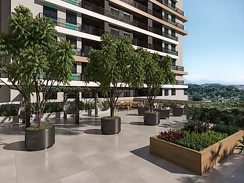 Apartamento 2 Quartos 68m² 1 Suíte Piscina no Cyano - São José - Apartamento em Roçado, São José - Foto 1