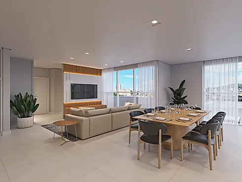 Apartamento 2 Quartos 74m² no Torre Di Padua - Humaitá - Foto 6