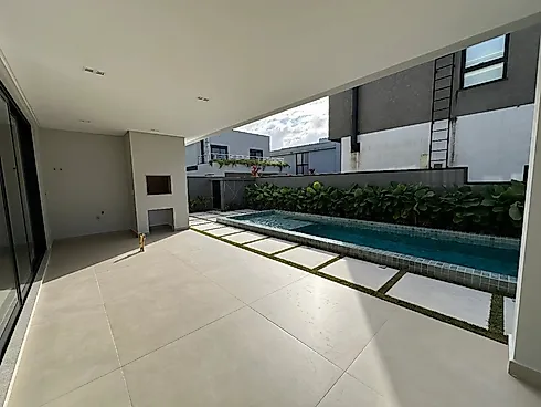 Casa Nova Alto Padrão Condomínio Caledônia com 4 Suítes, sendo 1 no Piso Térreo - Foto 12