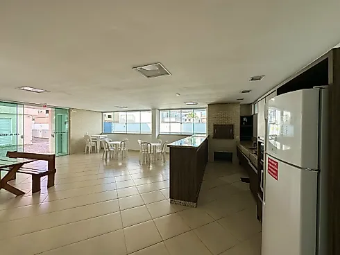 A Poucos Metros da Praia nos Ingleses Norte, 3 Quartos, Vista Livre, Suíte e Móveis Planejados - Foto 27