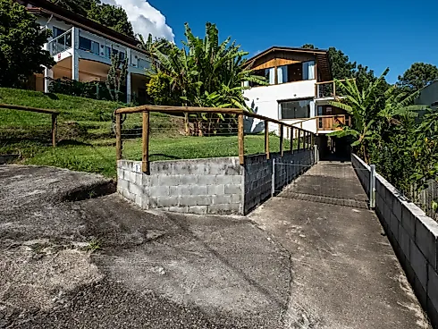 Casa Refúgio Exclusivo com Vista Permanente para as Montanhas em Santo Antônio de Lisboa | Florianópolis - Foto 12