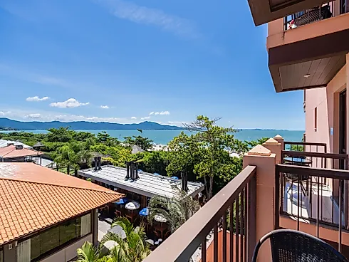 Studio Mobilhado Pé na Areia com Vista Mar – Jurerê Beach Village - Foto 17