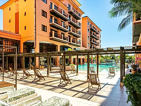 Studio Mobilhado Pé na Areia com Vista Mar – Jurerê Beach Village - Foto 32