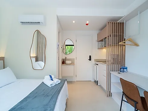 Studio no Centrinho da Lagoa com Rooftop e Piscina – Spot Lagoa - Foto 11