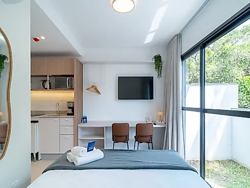 Studio no Centrinho da Lagoa com Rooftop e Piscina – Spot Lagoa - Foto 13