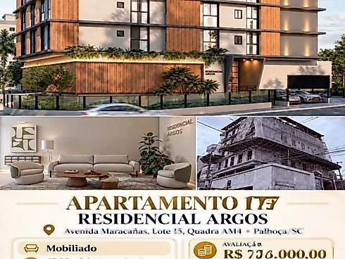 Apartamento 1 Quarto-  Móveis Planejados - Pedra Branca - Foto 8