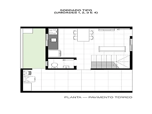 Casa em Condomínio 2 Quartos com 2 Suítes e 85m² - Barra do Aririú - Foto 5