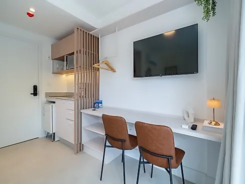Studio Mobiliado - 26m², Lagoa da Conceição - Foto 16