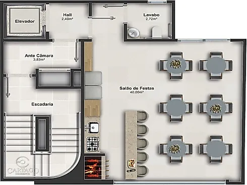 Apartamento 3 Quartos com 2 Suítes e 112m² - Meia Praia - Foto 36