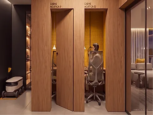 Studio/Cota com 22m², Alta Valorização - Foto 13
