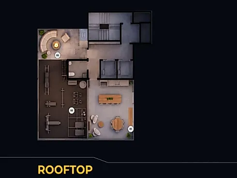 Cota Apartamento com Terraço 30m², Alta Valorização - Foto 19