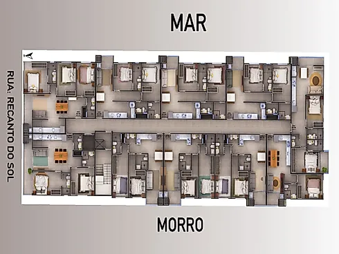 Apartamento 2 Quartos com 2 Suítes e 60m² - Ingleses - Foto 13