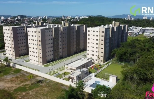 Apartamento 2 Quartos em Palhoça-SC Próximo a Br-101. - Foto 9