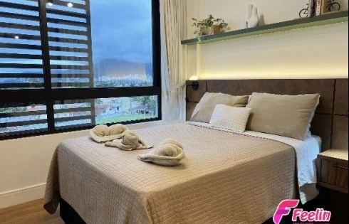 Lindo Studio Totalmente Mobiliado e Decorado e com Vista Livre na Melhor Localização do Córrego Grande - Foto 11