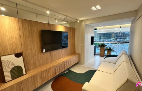 Apartamento 03 Dormitório Todo Mobiliado com 01 Suíte-  Kobrasol, São José! - Foto 17