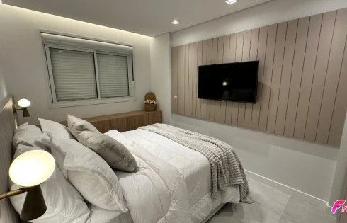 Apartamento 03 Dormitório Todo Mobiliado com 01 Suíte-  Kobrasol, São José! - Foto 10
