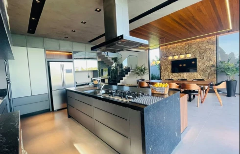 Casa Alto Padrão Fundos Lago no Condomínio Reserva da Pedra. - Foto 14