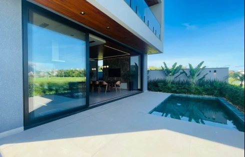 Casa Alto Padrão Fundos Lago no Condomínio Reserva da Pedra. - Foto 23