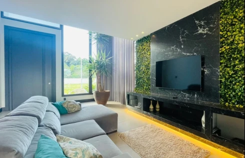 Casa Alto Padrão Fundos Lago no Condomínio Reserva da Pedra. - Foto 6