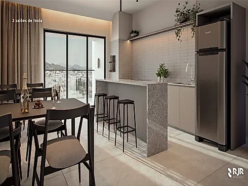 Apartamento 01 Dormitório no Residencial Aura - Gravatá - Apartamento em Gravatá, Navegantes - Foto 5