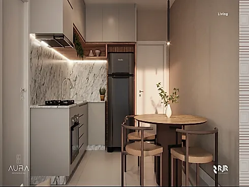 Apartamento 01 Dormitório no Residencial Aura - Gravatá - Apartamento em Gravatá, Navegantes - Foto 3
