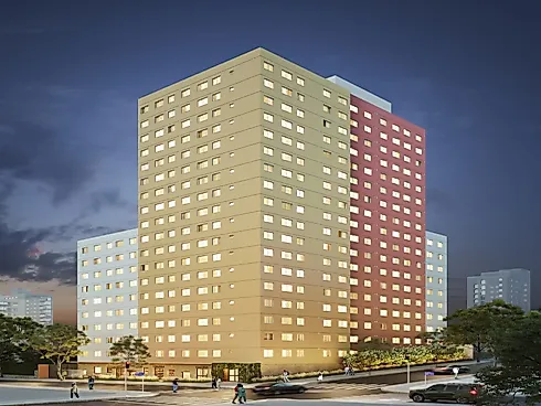 Apartamento 1 Dorm Bem Viver Praça Nébias, Campos Elíseos, São Paulo - Apartamento em Campos Elíseos, São Paulo - Foto 2