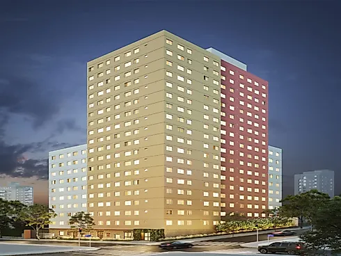 Apartamento 1 Dorm Bem Viver Praça Nébias, Campos Elíseos, São Paulo - Apartamento em Campos Elíseos, São Paulo - Foto 4