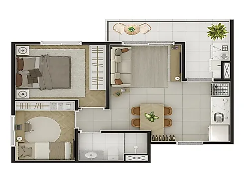 Apartamento à Venda 2 Dorm com Vaga, Santa Cecília, São Paulo - Foto 15