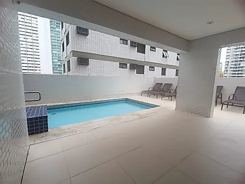 Apartamento em Boqueirão, Santos