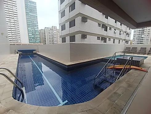 Apartamento em Boqueirão, Santos