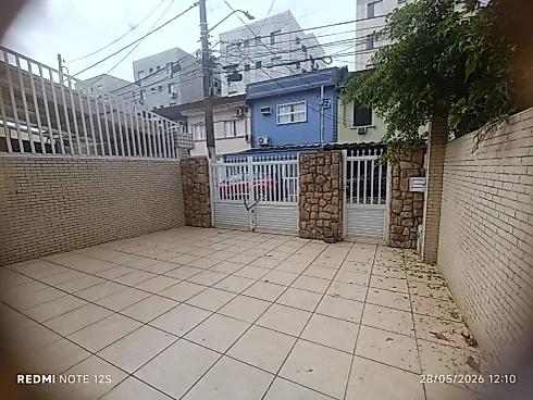 Sobrado geminado em Vila Belmiro, Santos