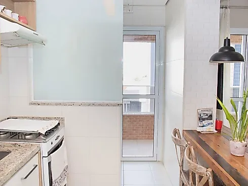 Apartamento em Boqueirão, Santos